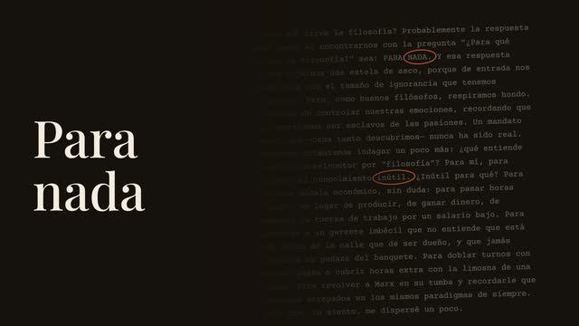 Por el valor del conocimiento inútil