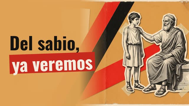 A ti y a mí, que no somos sabios: Panecio